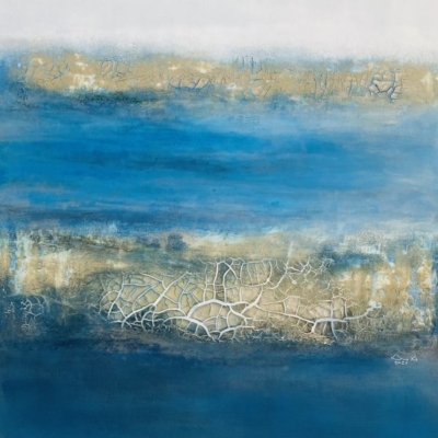 47-Ocean II - Acryl Mixed Media - verkauft