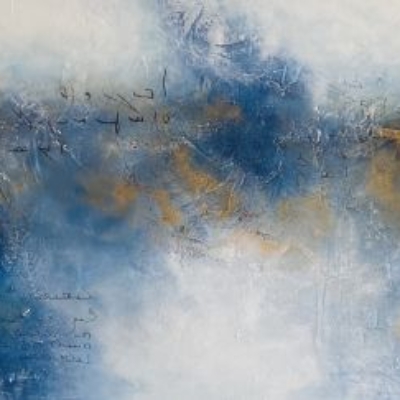 75-Verborgene Schönheit - Acryl Mixed Media - 60x140 cm